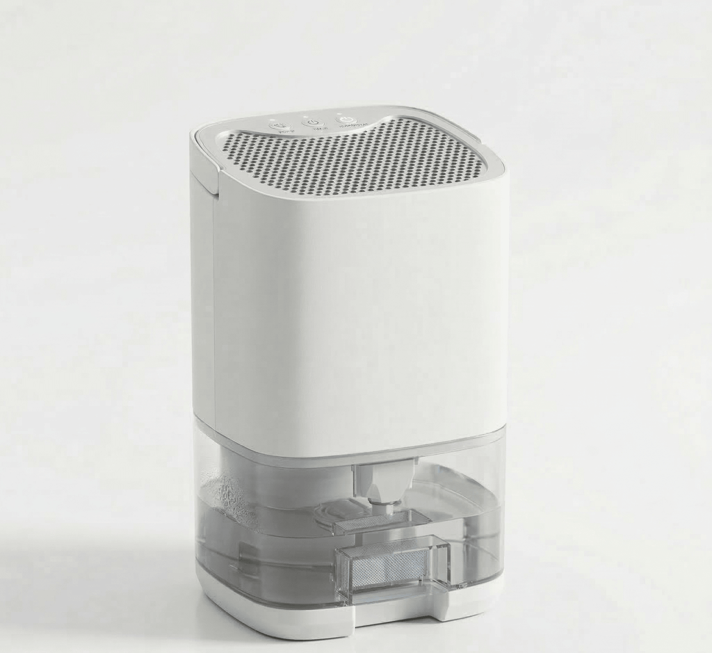 Déshumidificateur d'Air Compact & Portable avec Réservoir pour maison et Bureau - HomeAirPro