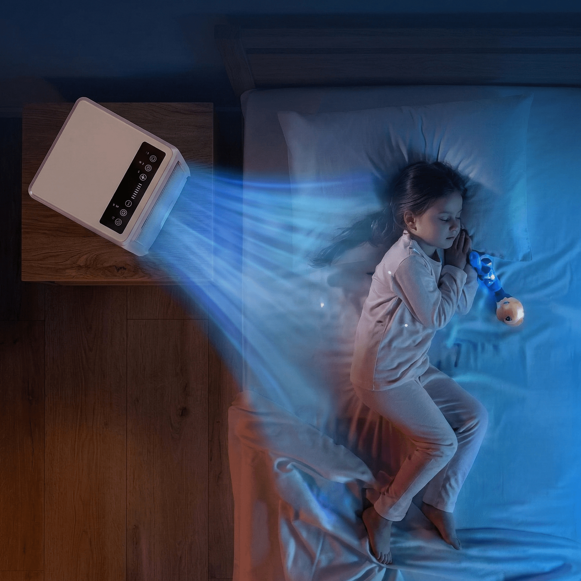 Climatiseur Portable 9000 BTU avec Tuyau d’Évacuation – Climatisation Mobile 3 en 1 : Refroidissement, Ventilateur et Déshumidificateur - HomeAirPro