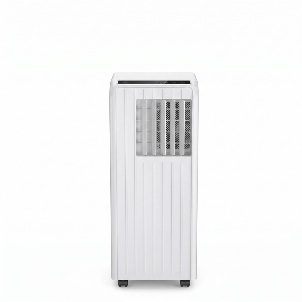 Climatiseur Portable 9000 BTU avec Tuyau d’Évacuation – Climatisation Mobile 3 en 1 : Refroidissement, Ventilateur et Déshumidificateur - HomeAirPro